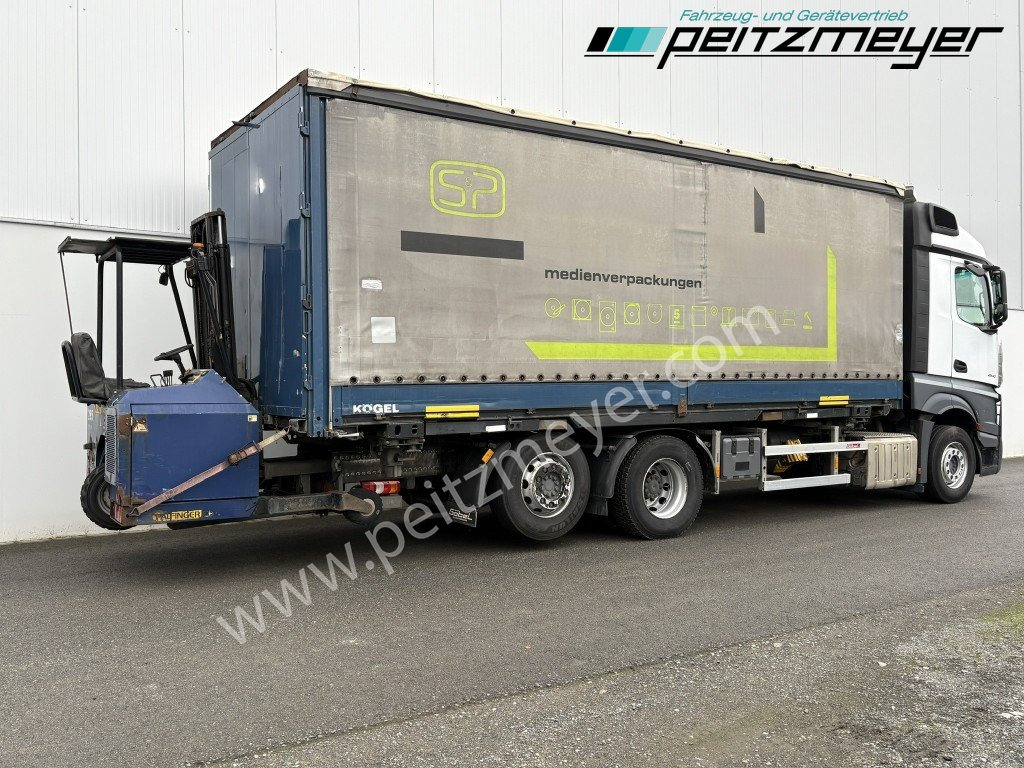 MERCEDES-BENZ Actros 2542 LL BDF Pritsche + Mitnahmestapler komplett - Camion à rideaux coulissants: photos 3 MERCEDES-BENZ Actros 2542 LL BDF Pritsche + Mitnahmestapler komplett - Camion à rideaux coulissants: photos 3