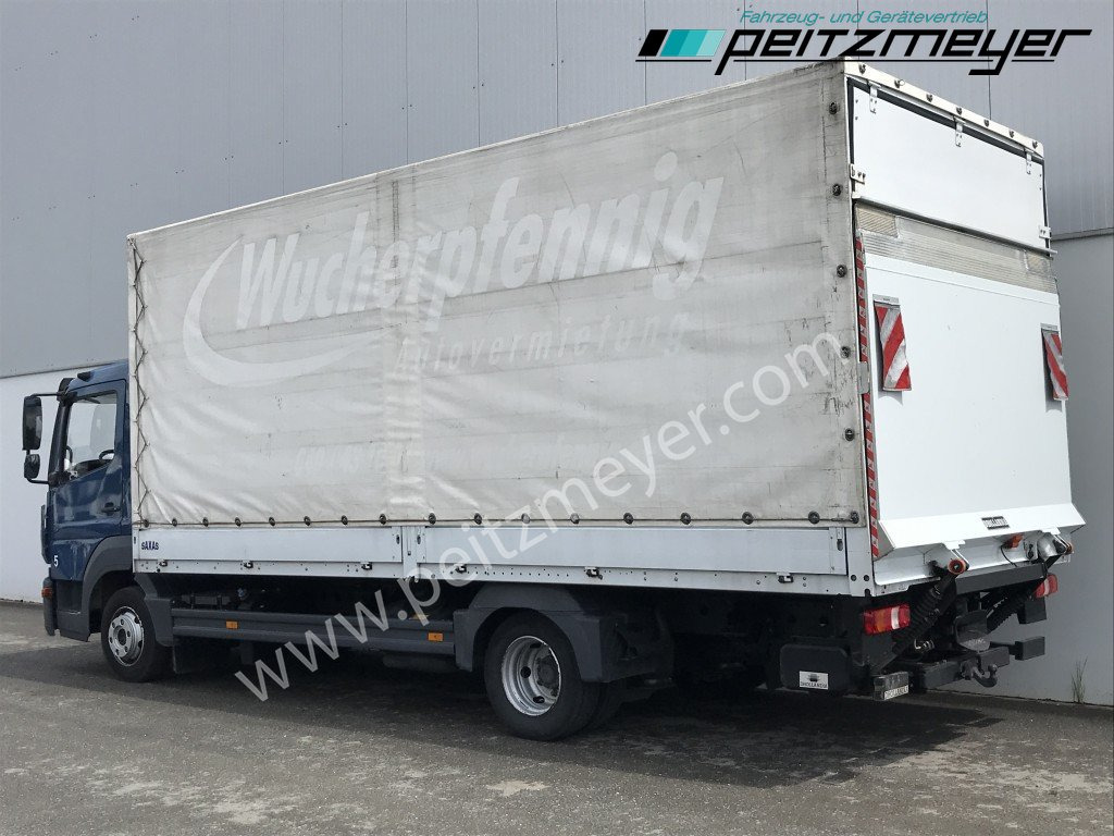 MERCEDES-BENZ Atego 818 L Pritsche+LBW, Klima, 2 x AHK - Camion à rideaux coulissants: photos 4 MERCEDES-BENZ Atego 818 L Pritsche+LBW, Klima, 2 x AHK - Camion à rideaux coulissants: photos 4