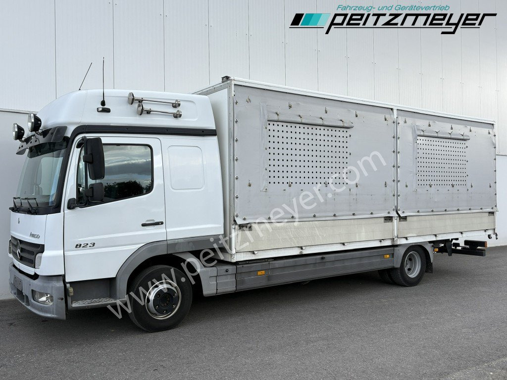 MERCEDES-BENZ Atego 823 L Geflügelpritsche L - Fahrerhaus, Klima, 2 x AHK - Camion fourgon: photos 2 MERCEDES-BENZ Atego 823 L Geflügelpritsche L - Fahrerhaus, Klima, 2 x AHK - Camion fourgon: photos 2