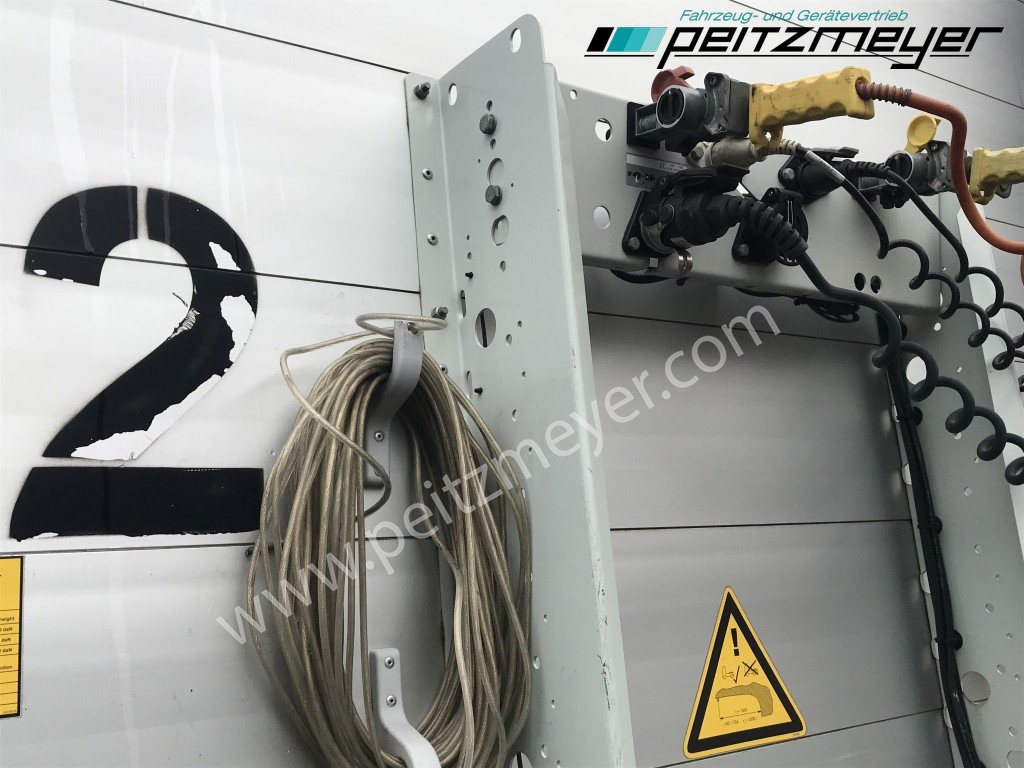 Semi-remorque rideaux coulissants SCHMITZ SCS verzinkt, Edscha, 2 x Liftachse, Palettenk.: photos 26