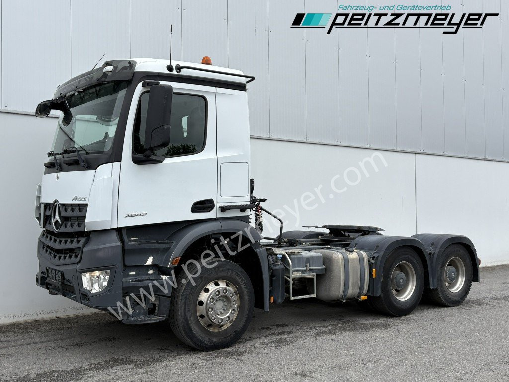 MERCEDES-BENZ Arocs 2643 LS 6x4, Kipphydraulik Klima, Euro 6, - Tracteur routier: photos 1 MERCEDES-BENZ Arocs 2643 LS 6x4, Kipphydraulik Klima, Euro 6, - Tracteur routier: photos 1