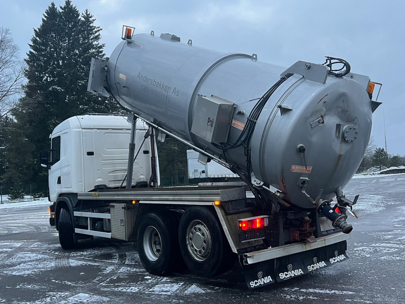 Scania R164 GB6X2*4NA 480 - 13m3 - Camion vidangeur: photos 4 Scania R164 GB6X2*4NA 480 - 13m3 - Camion vidangeur: photos 4