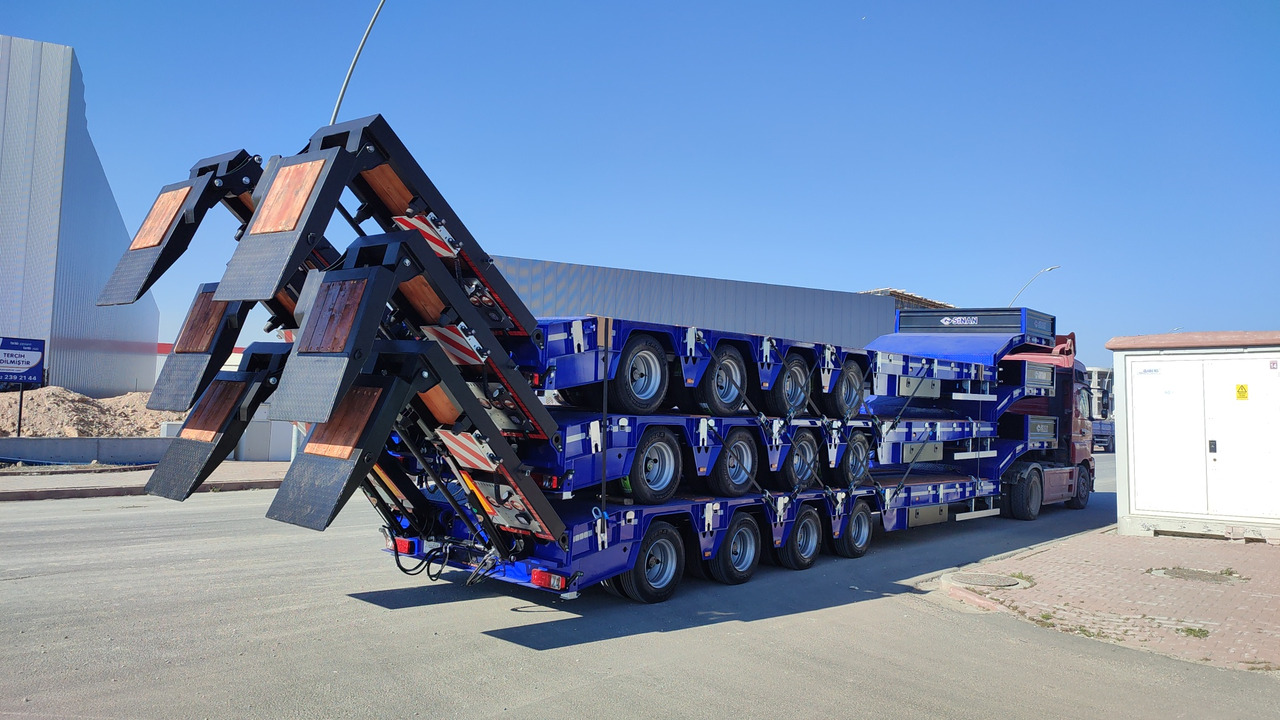 SINAN TANKER TRAILER Lowbed 4 axle - Semi-remorque surbaissé: photos 2 SINAN TANKER TRAILER Lowbed 4 axle - Semi-remorque surbaissé: photos 2