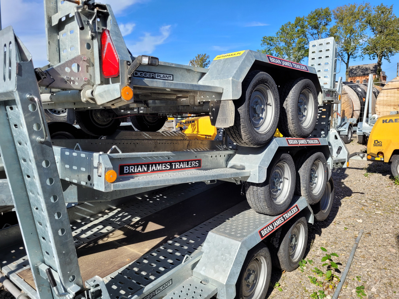 BRIAN JAMES TRAILERS P DRAW 2400. 3500kg, - Remorque: photos 2 BRIAN JAMES TRAILERS P DRAW 2400. 3500kg, - Remorque: photos 2