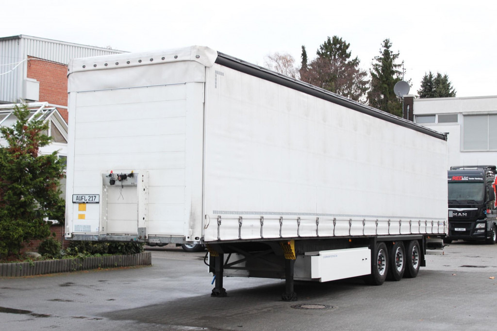 SCHMITZ Standard Plane Bordwand Edscha SAF Pal-kasten - Semi-remorque rideaux coulissants: photos 1 SCHMITZ Standard Plane Bordwand Edscha SAF Pal-kasten - Semi-remorque rideaux coulissants: photos 1