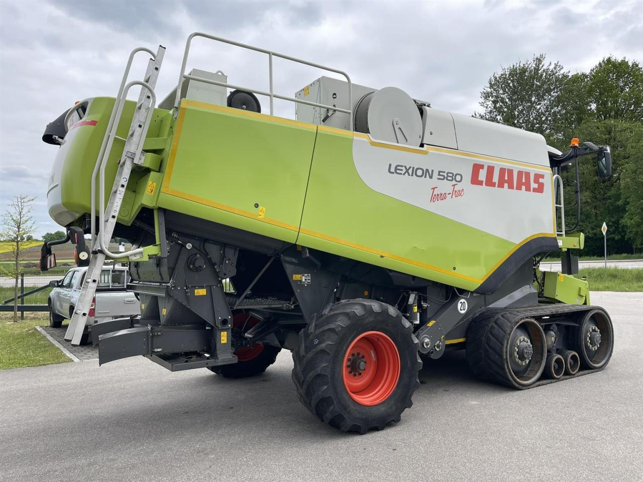 CLAAS Lexion 580 Terra Trac, Bj. 2004 - Moissonneuse-batteuse: photos 5 CLAAS Lexion 580 Terra Trac, Bj. 2004 - Moissonneuse-batteuse: photos 5