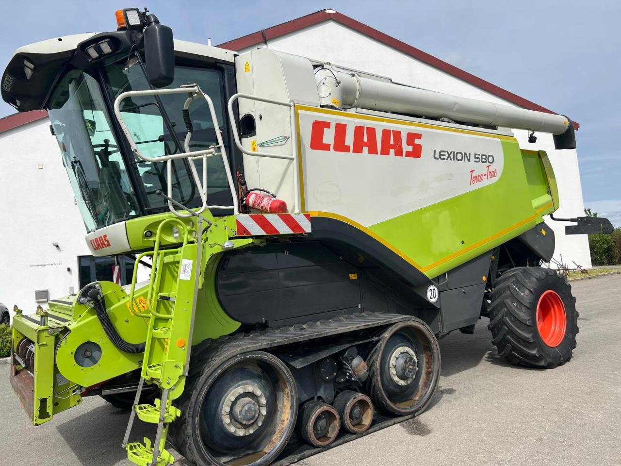 CLAAS Lexion 580 Terra Trac, Bj. 2004 - Moissonneuse-batteuse: photos 1 CLAAS Lexion 580 Terra Trac, Bj. 2004 - Moissonneuse-batteuse: photos 1