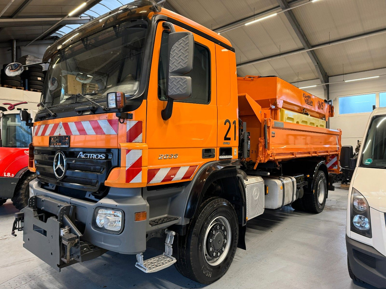 Mercedes-Benz Actros 2036 4x4 DautelWechselsystem Winterdienst Mercedes-Benz Actros 2036 4x4 DautelWechselsystem Winterdienst - Camion benne: photos 1 Mercedes-Benz Actros 2036 4x4 DautelWechselsystem Winterdienst Mercedes-Benz Actros 2036 4x4 DautelWechselsystem Winterdienst - Camion benne: photos 1