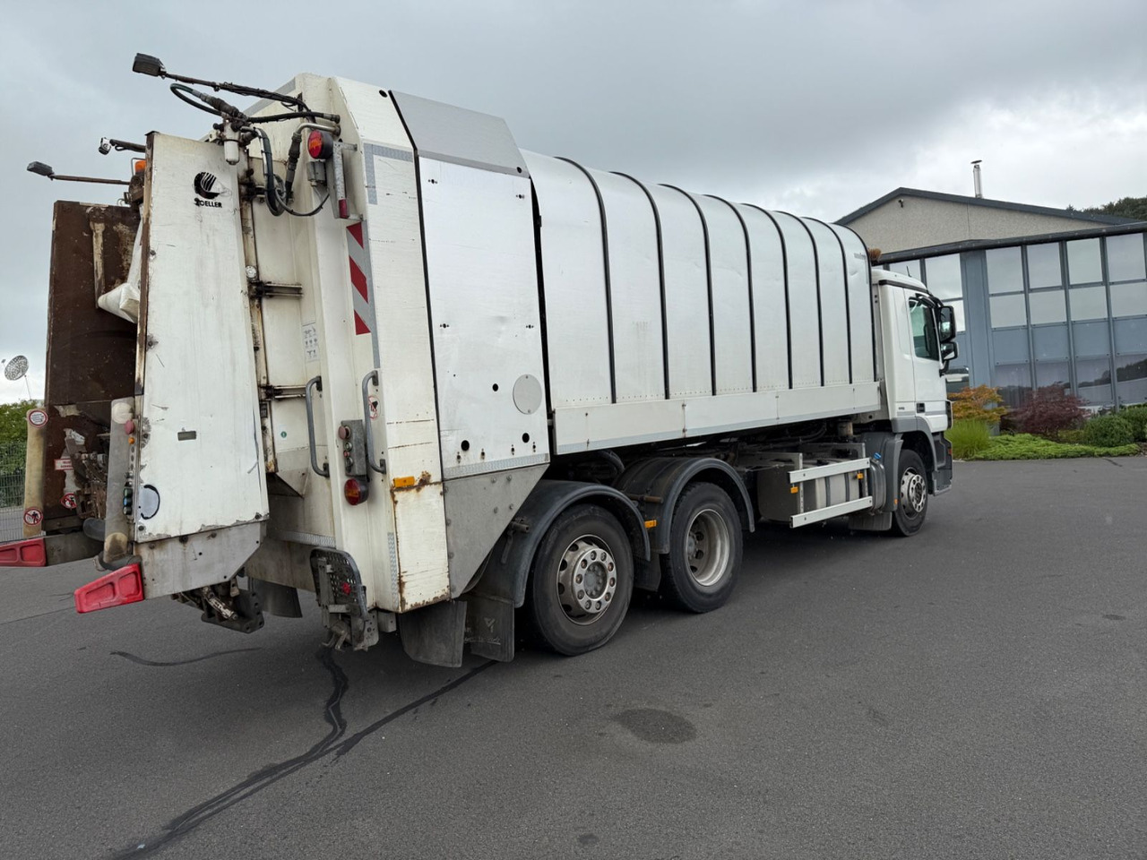 Benne à ordures ménagères Mercedes-Benz Actros MP3 2532 6x2 Faun Rotorpress 521: photos 8
