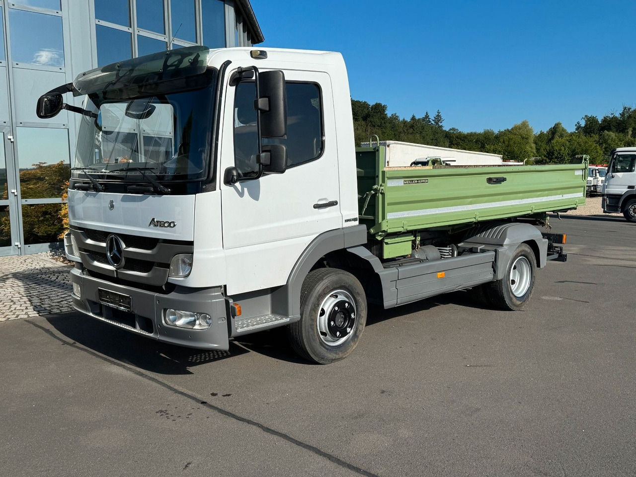 Mercedes-Benz Atego 824K Meiler 3- Seitenkipper + AHK + Hydr. - Utilitaire benne: photos 2 Mercedes-Benz Atego 824K Meiler 3- Seitenkipper + AHK + Hydr. - Utilitaire benne: photos 2