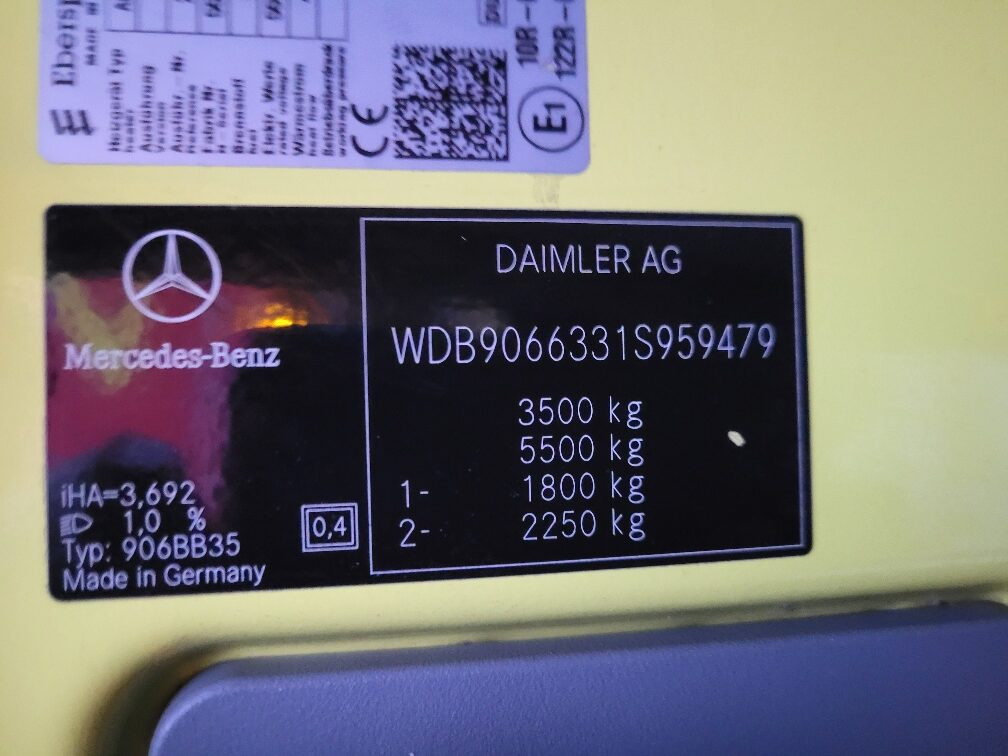 Fourgon utilitaire MERCEDES – BENZ SPRINTER 316 CDI ex ambulance 11.2014 EURO 5: photos 10