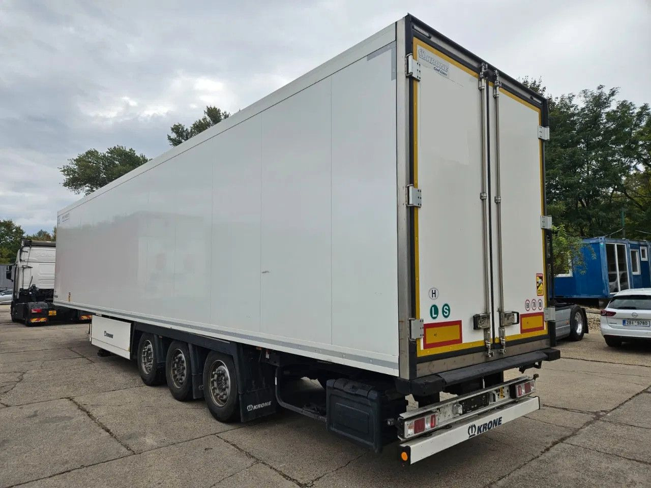 Krone SD Thermo King SLX300i - Lifting axle A - Pallet - Semi-remorque frigorifique: photos 3 Krone SD Thermo King SLX300i - Lifting axle A - Pallet - Semi-remorque frigorifique: photos 3