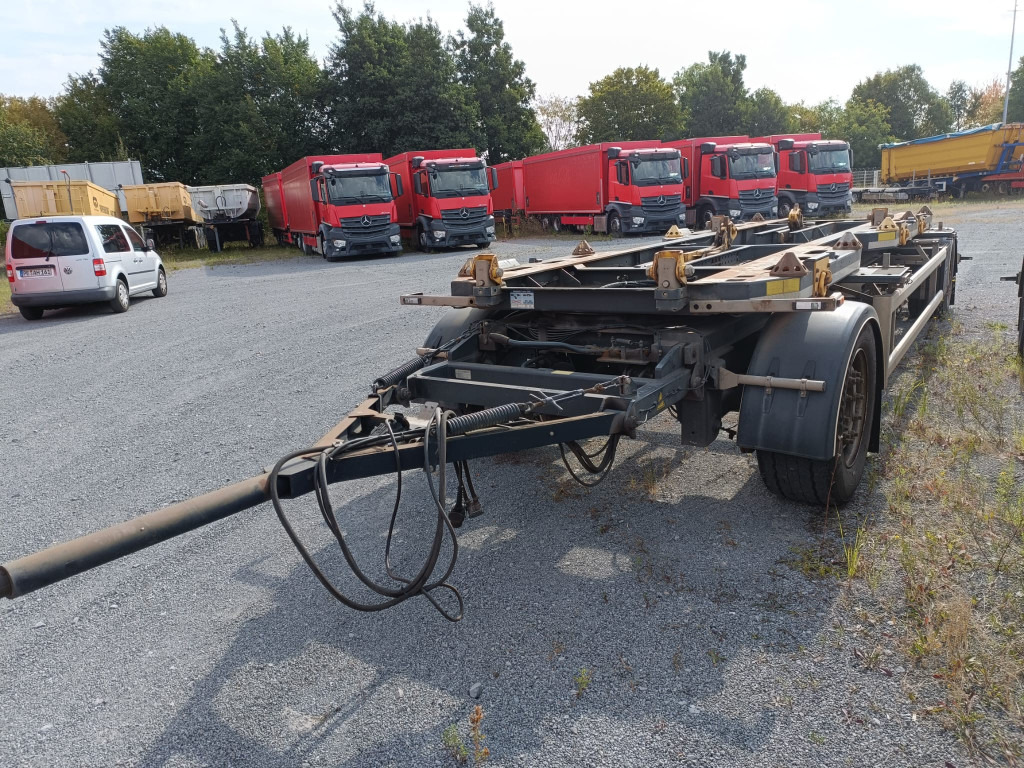 HUEFFERMANN HUEFFERMANN Anhänger für Absetzmulden Containeranhänger HMA 18.76 LS - Remorque porte-conteneur/ Caisse mobile: photos 2 HUEFFERMANN HUEFFERMANN Anhänger für Absetzmulden Containeranhänger HMA 18.76 LS - Remorque porte-conteneur/ Caisse mobile: photos 2