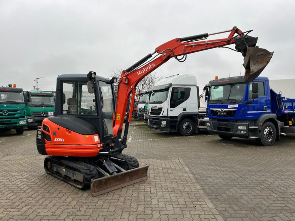 KUBOTA Minibagger KX 61 Minibagger 2245h, incl. Grabn+Tieflöffel - Mini pelle: photos 1 KUBOTA Minibagger KX 61 Minibagger 2245h, incl. Grabn+Tieflöffel - Mini pelle: photos 1