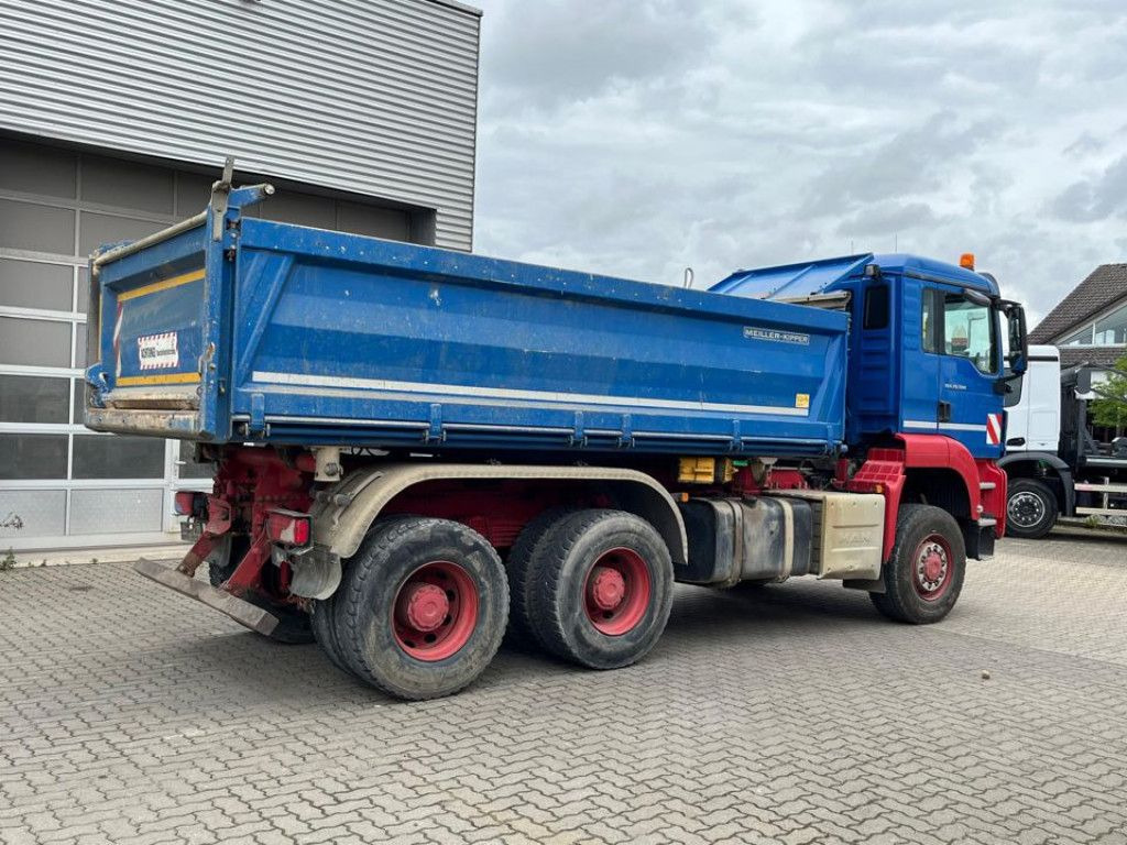 MAN TG-S 26.500 6x6 BB 3-Achs Allradkipper Bordmatik - Camion benne: photos 4 MAN TG-S 26.500 6x6 BB 3-Achs Allradkipper Bordmatik - Camion benne: photos 4