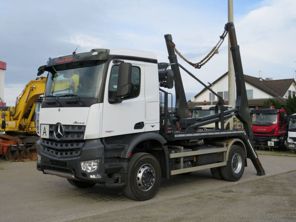Mercedes-Benz Actros 1840 K 4x2 Absetzkipper Euro 6 - Camion multibenne: photos 1 Mercedes-Benz Actros 1840 K 4x2 Absetzkipper Euro 6 - Camion multibenne: photos 1