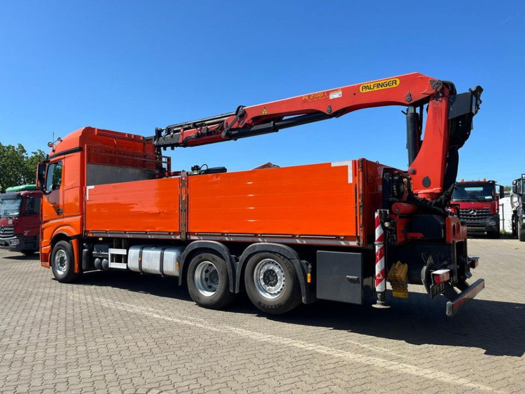 Mercedes-Benz Actros 2648 L 6x2 Pritsche Heckkran 3xhydr.Aussc - Camion plateau, Camion grue: photos 3 Mercedes-Benz Actros 2648 L 6x2 Pritsche Heckkran 3xhydr.Aussc - Camion plateau, Camion grue: photos 3