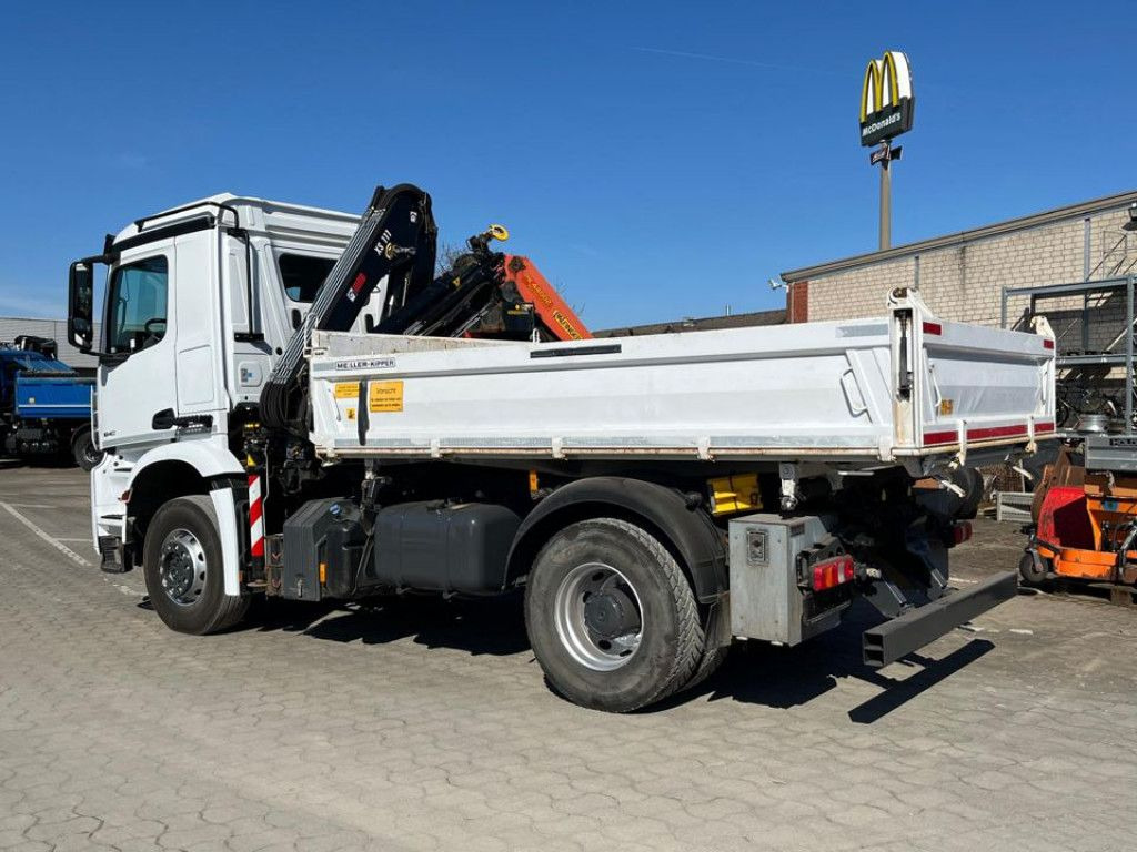 Mercedes-Benz Arocs 1840 K 2-Achs Kipper Kran Funk - Camion benne, Camion grue: photos 4 Mercedes-Benz Arocs 1840 K 2-Achs Kipper Kran Funk - Camion benne, Camion grue: photos 4