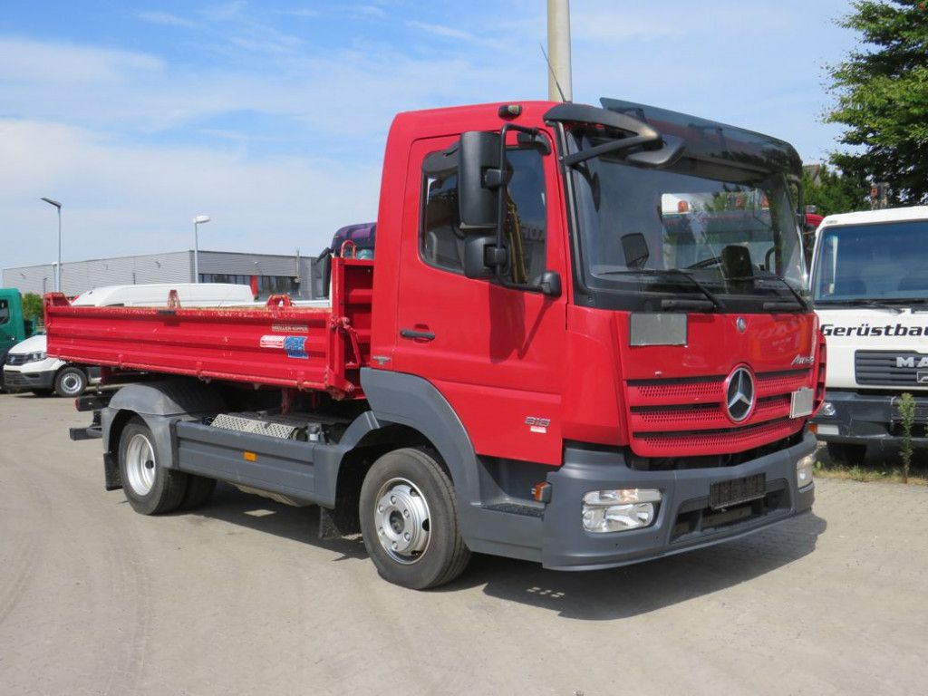 Utilitaire benne Mercedes-Benz Atego 818 K 2-Achs Kipper Meiller: photos 1