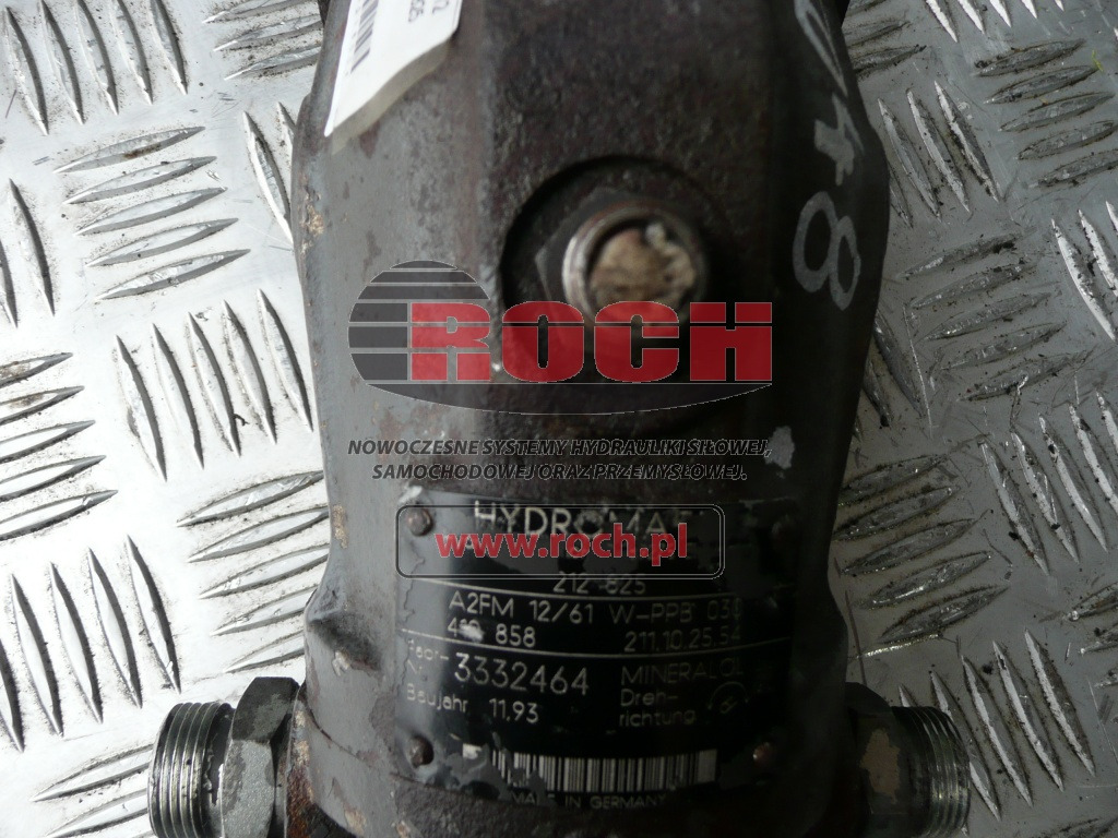 HYDROMATIK A2FM12/61W-PPB030 4..858 211.10.25.54 212825 - Moteur hydraulique: photos 1 HYDROMATIK A2FM12/61W-PPB030 4..858 211.10.25.54 212825 - Moteur hydraulique: photos 1