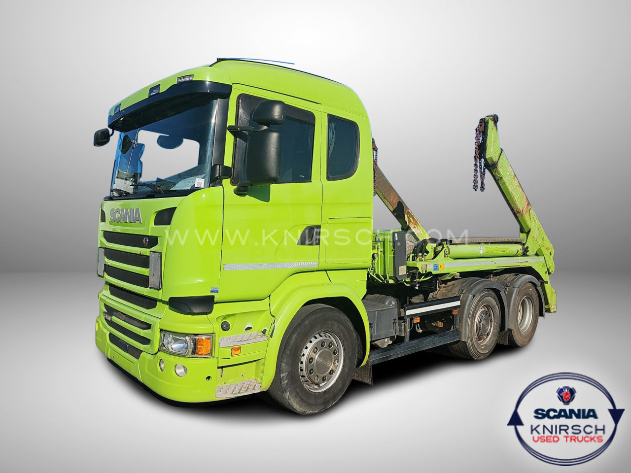 SCANIA R 450 LB6x2/4MNA EXPORTFAHRZEUG Meiler Absetzkipp - Camion benne: photos 1 SCANIA R 450 LB6x2/4MNA EXPORTFAHRZEUG Meiler Absetzkipp - Camion benne: photos 1