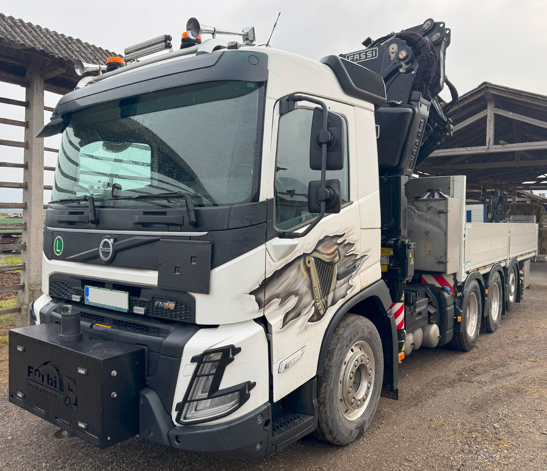 VOLVO Hiab Palfinger Fassi F710-6 JIB-4 - Camion grue: photos 1 VOLVO Hiab Palfinger Fassi F710-6 JIB-4 - Camion grue: photos 1