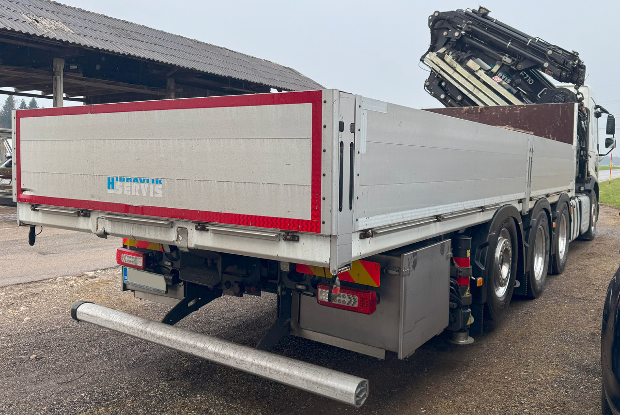 VOLVO Hiab Palfinger Fassi F710-6 JIB-4 - Camion grue: photos 4 VOLVO Hiab Palfinger Fassi F710-6 JIB-4 - Camion grue: photos 4