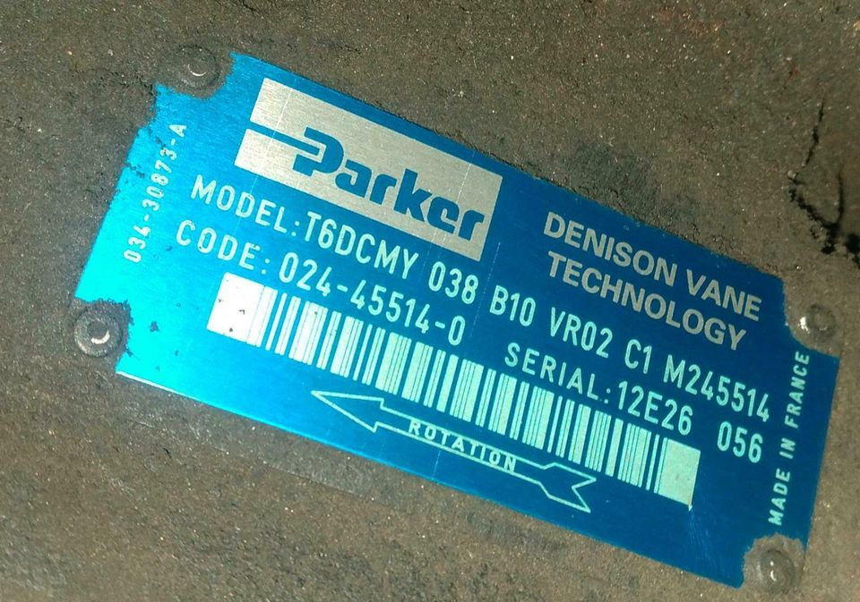 Parker Denison Hydraulikpumpe T6DCMY - Pompe hydraulique pour Camion: photos 2 Parker Denison Hydraulikpumpe T6DCMY - Pompe hydraulique pour Camion: photos 2