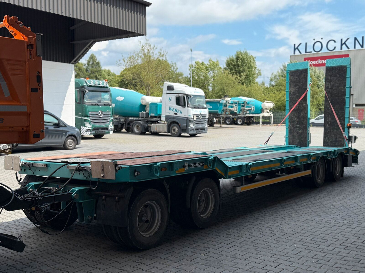 Goldhofer TU 4 EXPERT 4870 Tieflader Anhänger 44,8 T - Remorque porte-engin surbaissée: photos 2 Goldhofer TU 4 EXPERT 4870 Tieflader Anhänger 44,8 T - Remorque porte-engin surbaissée: photos 2