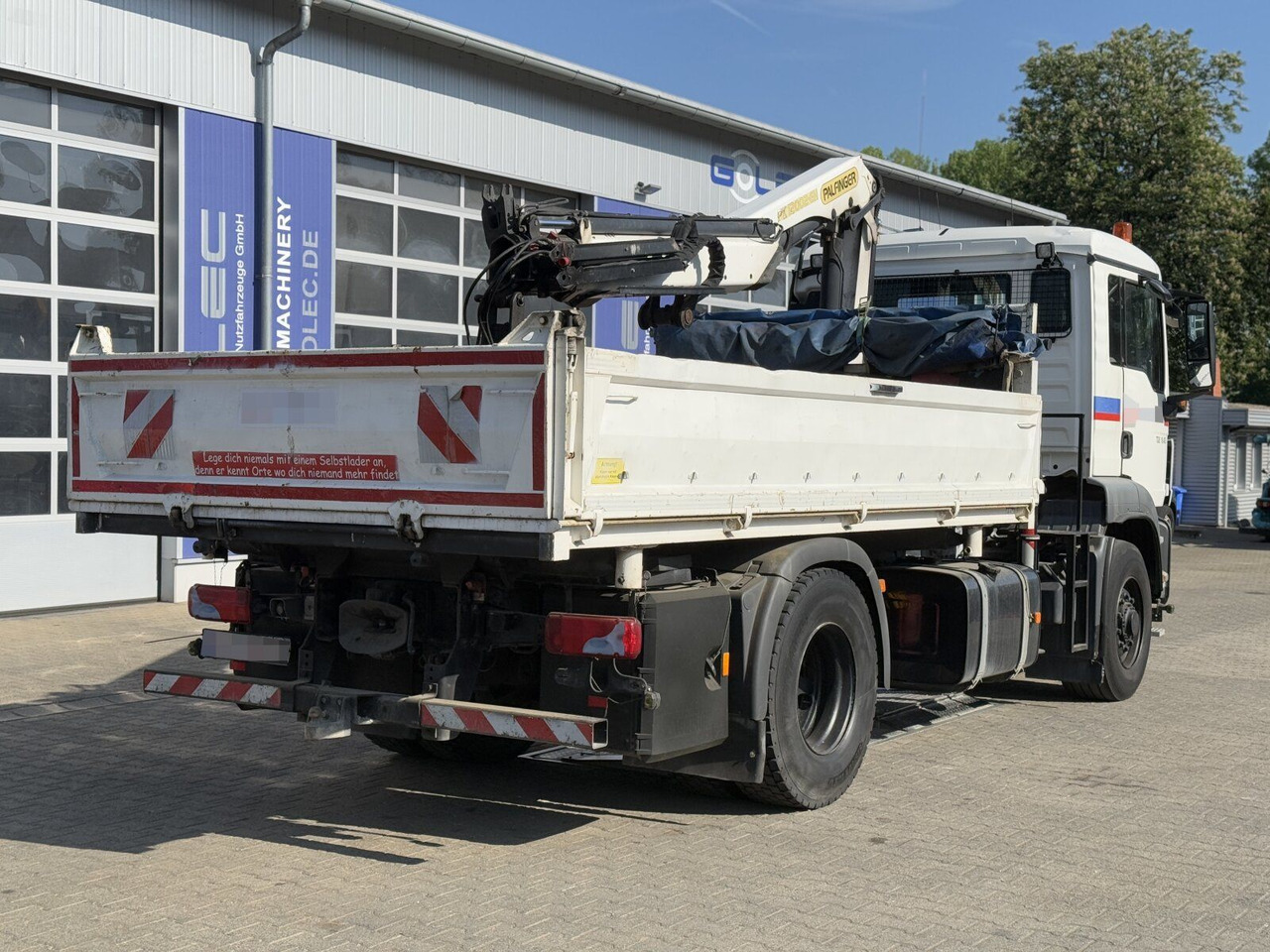 MAN TGS 18.480 4x4H Winter. Kipper Kran PALFINGER 12 - Camion benne, Camion grue: photos 5 MAN TGS 18.480 4x4H Winter. Kipper Kran PALFINGER 12 - Camion benne, Camion grue: photos 5