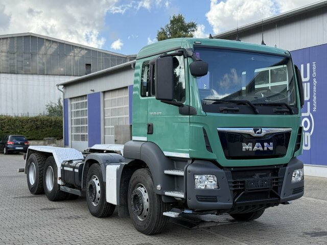 MAN TGS 35.420 8x4 Euro 6C Fahrgestell Betonmischer - Châssis cabine: photos 1 MAN TGS 35.420 8x4 Euro 6C Fahrgestell Betonmischer - Châssis cabine: photos 1