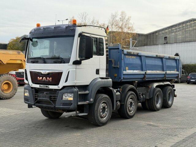 MAN TGS 35.440 DSK 8x4 Meiller Kipper Bordmatik - Camion benne: photos 3 MAN TGS 35.440 DSK 8x4 Meiller Kipper Bordmatik - Camion benne: photos 3