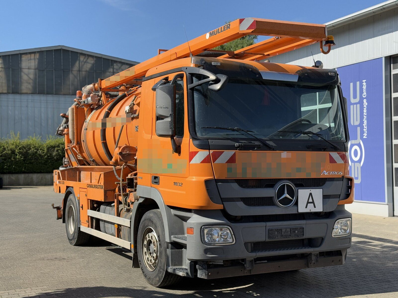 Mercedes-Benz ACTROS 1832 L Kanalreiniger MÜLLER 10.000 L - Camion vidangeur: photos 1 Mercedes-Benz ACTROS 1832 L Kanalreiniger MÜLLER 10.000 L - Camion vidangeur: photos 1