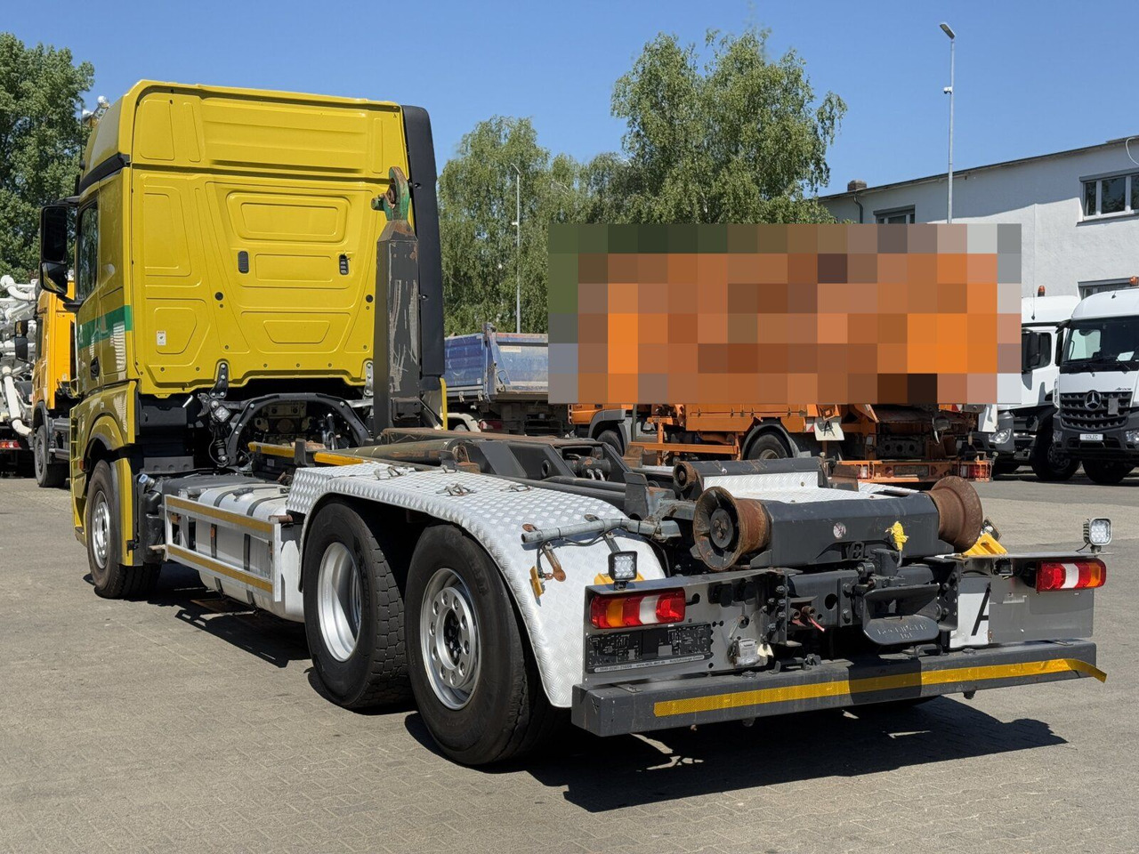 Mercedes-Benz ACTROS 2558 6x2 Abrollkipper *Lenkachse Retarder - Camion ampliroll: photos 5 Mercedes-Benz ACTROS 2558 6x2 Abrollkipper *Lenkachse Retarder - Camion ampliroll: photos 5