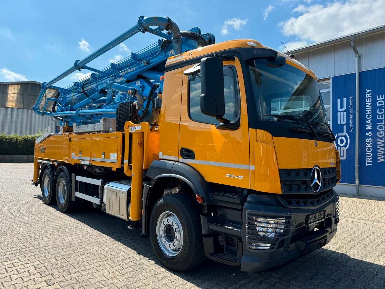 Mercedes-Benz AROCS 2646 6x4 Euro 6 Betonpumpe Schwing S 38 SX - Camion pompe: photos 1 Mercedes-Benz AROCS 2646 6x4 Euro 6 Betonpumpe Schwing S 38 SX - Camion pompe: photos 1