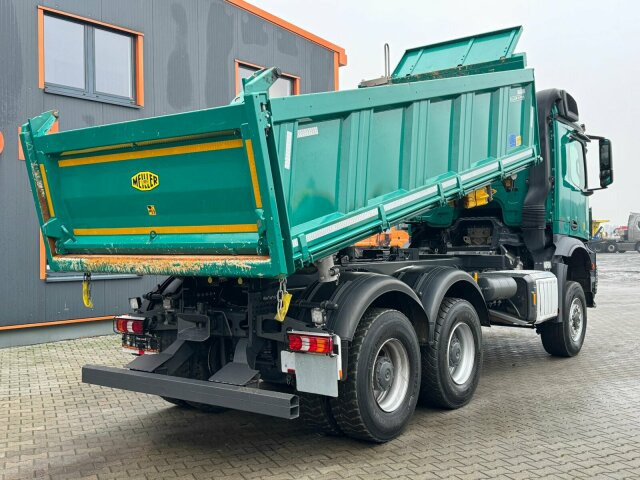 Mercedes-Benz Arocs 3351 6x6 Kipper Bordmatic Meiller - Camion benne: photos 3 Mercedes-Benz Arocs 3351 6x6 Kipper Bordmatic Meiller - Camion benne: photos 3