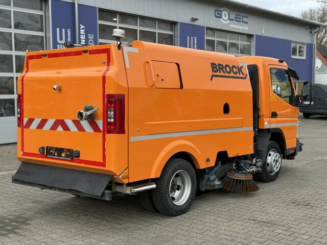 Balayeuse de voirie Mitsubishi Canter FUSO Kehrmaschine BROCK SL140 4 m³: photos 9