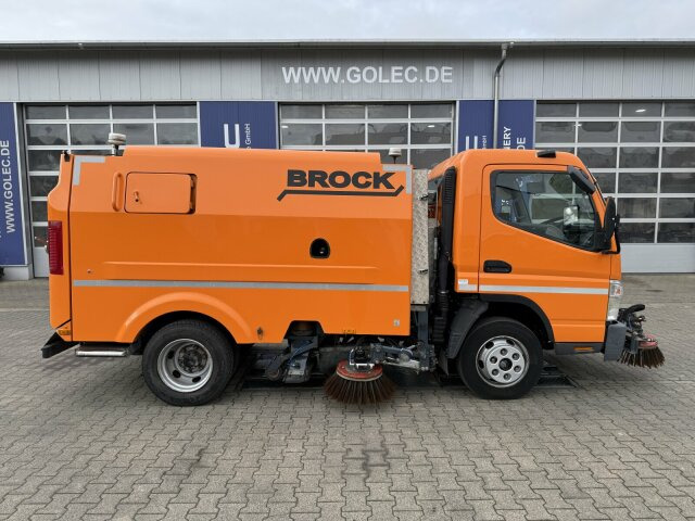 Balayeuse de voirie Mitsubishi Canter FUSO Kehrmaschine BROCK SL140 4 m³: photos 8