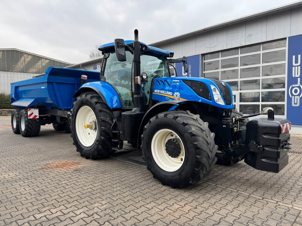 New Holland T7.230 AC 4x4 Autocommand Traktor 216 PS *Kipper - Tracteur agricole: photos 1 New Holland T7.230 AC 4x4 Autocommand Traktor 216 PS *Kipper - Tracteur agricole: photos 1