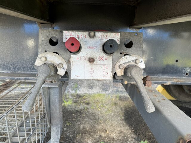 Remorque plateau Schmitz Cargobull Gotha AFG 18 Baustoffanhänger 2 Achse: photos 14