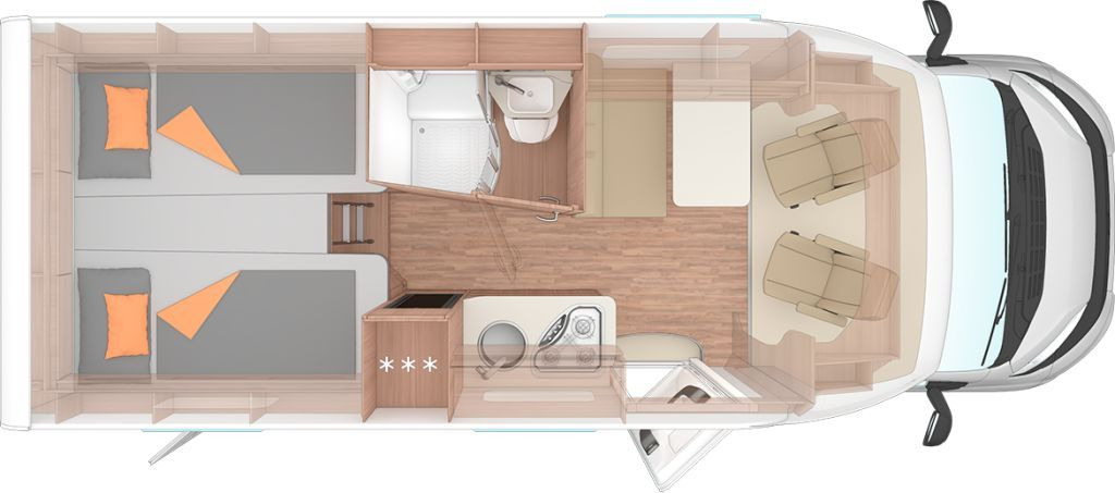 Weinsberg CaraSuite 650 MEG Gute Zuladung - Camping-car profilé: photos 2 Weinsberg CaraSuite 650 MEG Gute Zuladung - Camping-car profilé: photos 2