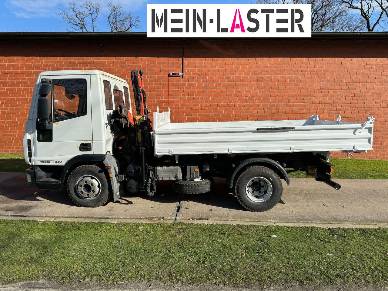 Iveco ML75E16 3 S-Kipper Kran PK 9,4m-550 kg Greifer - Utilitaire benne: photos 5 Iveco ML75E16 3 S-Kipper Kran PK 9,4m-550 kg Greifer - Utilitaire benne: photos 5