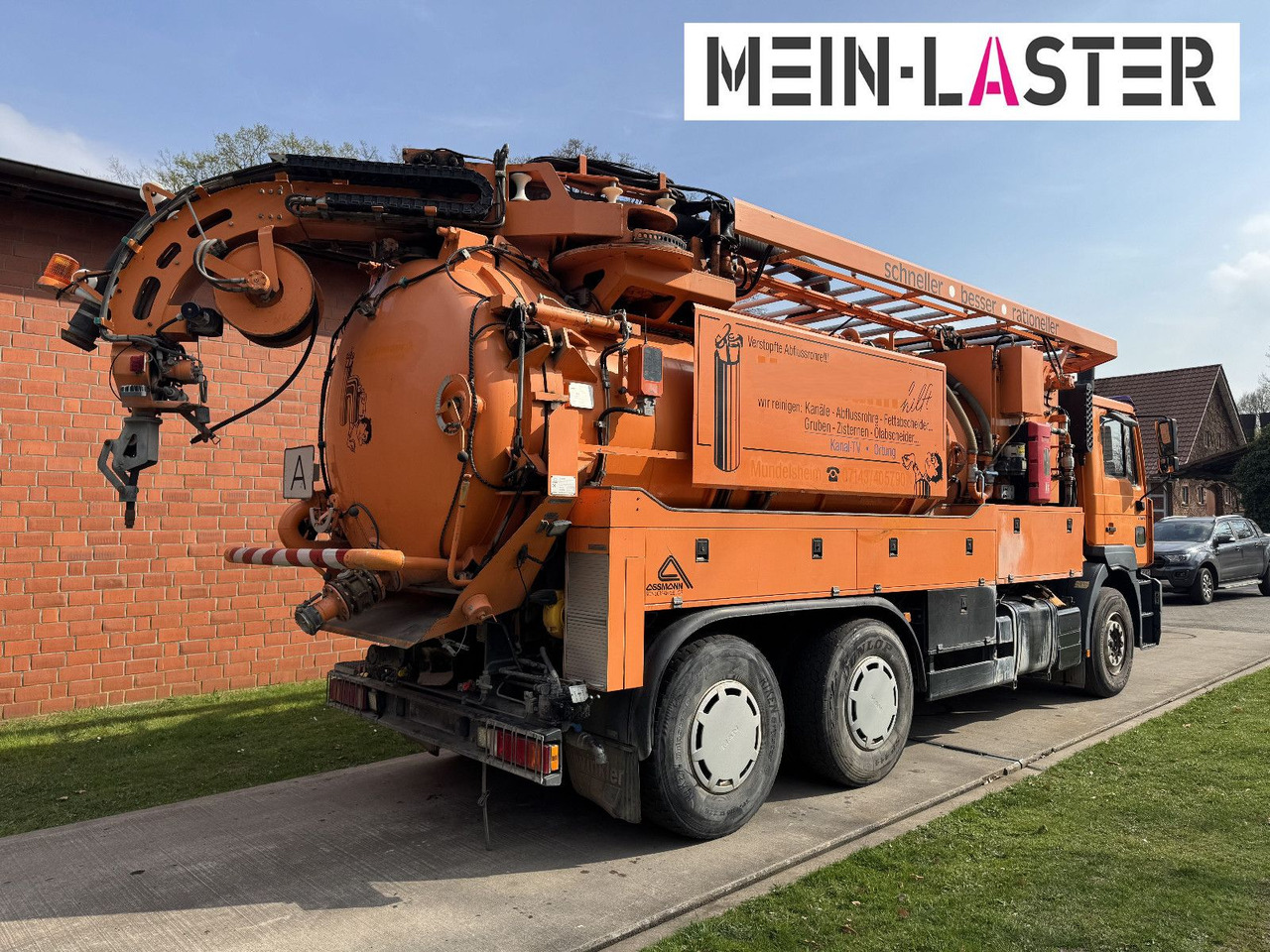 MAN FE 410 Assmann Saug HD Spüler Recycling + FB. - Camion vidangeur: photos 5 MAN FE 410 Assmann Saug HD Spüler Recycling + FB. - Camion vidangeur: photos 5