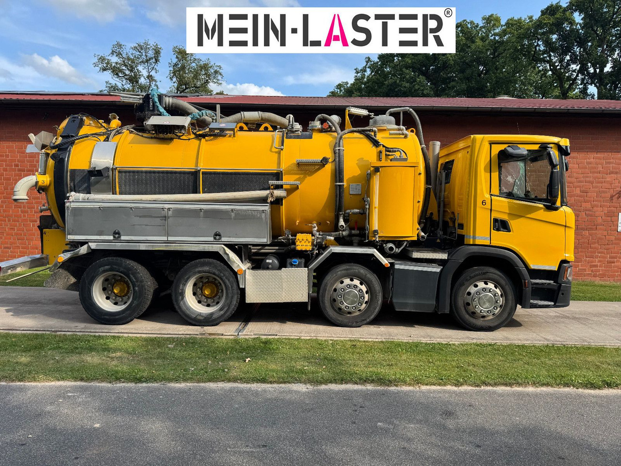 Scania G 450 8x4 Kaiser Twister Komfort V2A Funk - Camion vidangeur: photos 3 Scania G 450 8x4 Kaiser Twister Komfort V2A Funk - Camion vidangeur: photos 3