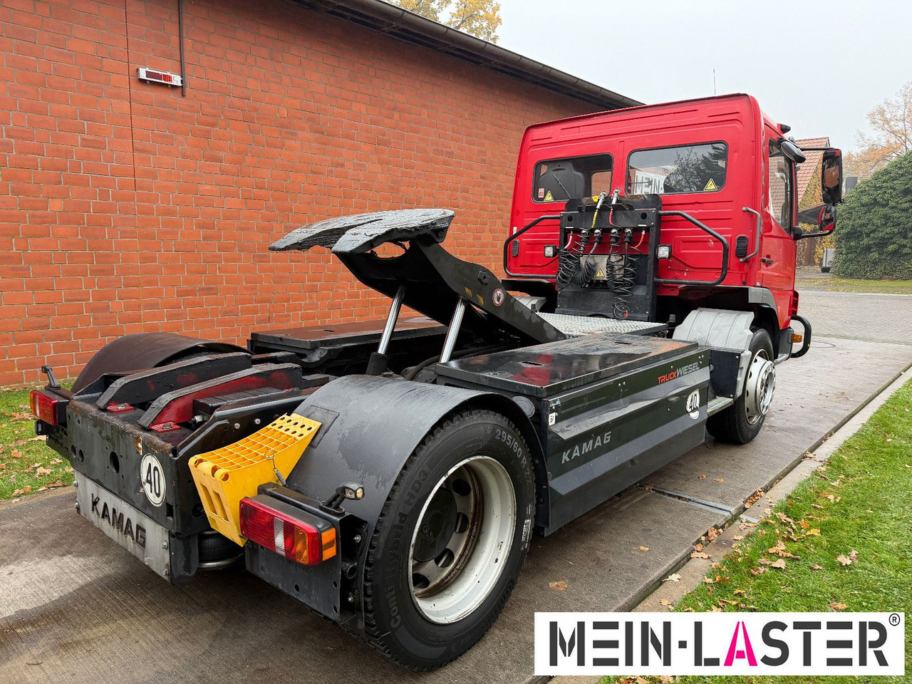 Mercedes-Benz Kamag Wiesel Terberg Rangier SZM 40 km/h - Tracteur routier: photos 3 Mercedes-Benz Kamag Wiesel Terberg Rangier SZM 40 km/h - Tracteur routier: photos 3