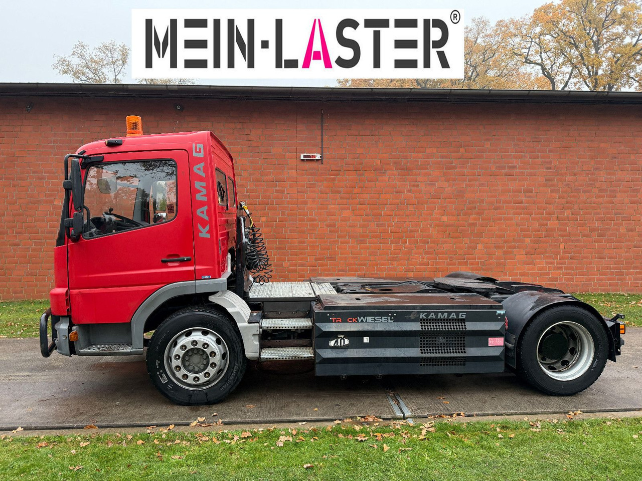 Mercedes-Benz Kamag Wiesel Terberg Rangier SZM 40 km/h - Tracteur routier: photos 5 Mercedes-Benz Kamag Wiesel Terberg Rangier SZM 40 km/h - Tracteur routier: photos 5