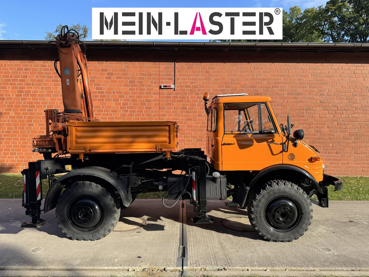 Unimog U 1100 Atlas AK 3006 nur 14.215 km-1. Hand - Camion grue, Camion plateau: photos 3 Unimog U 1100 Atlas AK 3006 nur 14.215 km-1. Hand - Camion grue, Camion plateau: photos 3