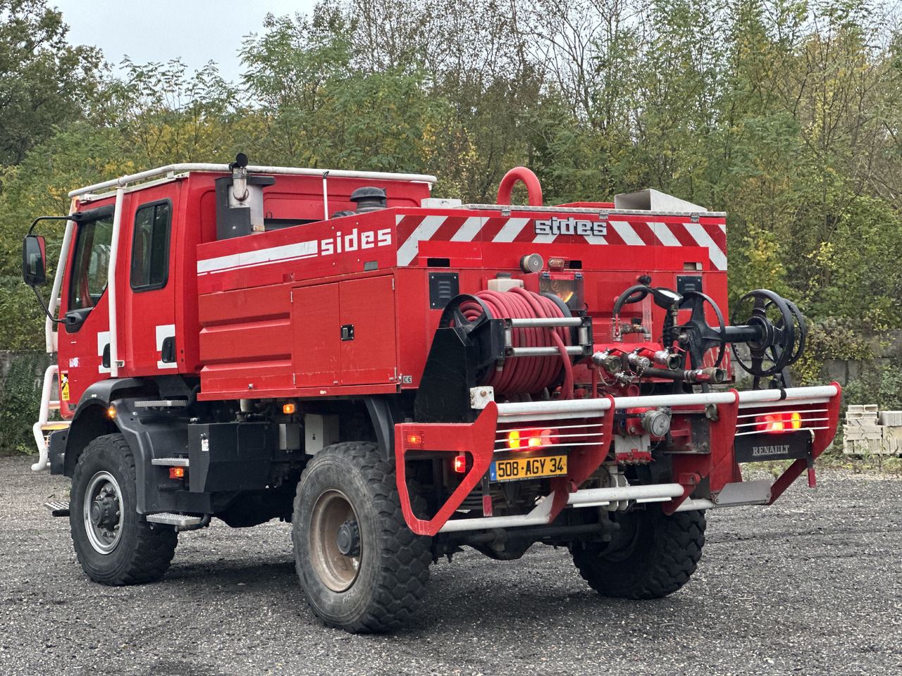 RENAULT Midlum 220 4x4 - Camion de pompier: photos 4 RENAULT Midlum 220 4x4 - Camion de pompier: photos 4
