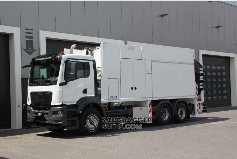 MAN TGS 26.510 6X2-4 BL CH MTS DINO 8 SAUGBAGGER - Camion vidangeur: photos 1 MAN TGS 26.510 6X2-4 BL CH MTS DINO 8 SAUGBAGGER - Camion vidangeur: photos 1