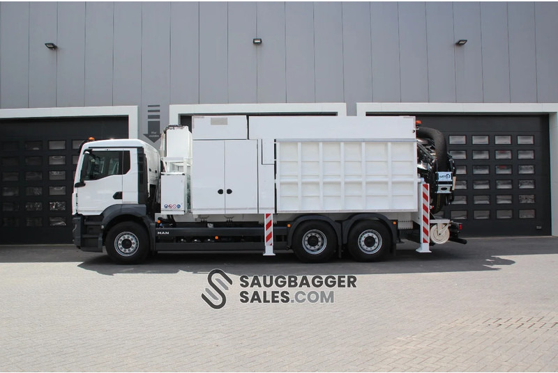 MAN TGS 26.510 6X2-4 MTS DINO 8 SAUGBAGGER - Camion vidangeur: photos 2 MAN TGS 26.510 6X2-4 MTS DINO 8 SAUGBAGGER - Camion vidangeur: photos 2